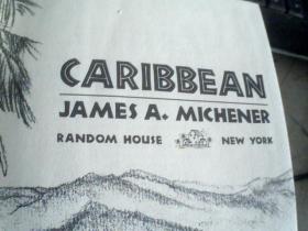 Caribbean  a  novel JAMES A.MICHENER 英文原版  加勒比小说詹姆斯·A·米切纳