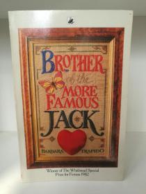 Brother of the More Famous Jack by Barbara Trapido（南非文学）英文原版书