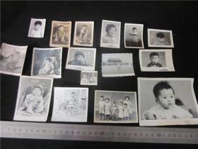 【时代记忆老照片收藏】上世纪60-80年代儿童照片留念一组。第9弹