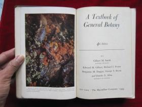 A Textbook of General Botany（Fourth Edition）普通植物学教科书（第4版 货号TJ）