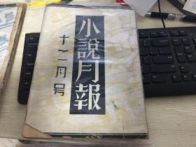 珍稀期刊；小说月报 第二十一卷、第十二号.