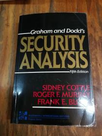 Graham and Dodd's Security Analysis - Fifth Edition