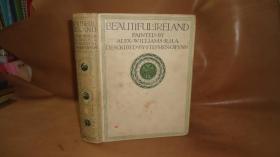 1910年 Beautiful Ireland – 《美丽爱尔兰》全插图绘本 48张绝美彩色水彩插图及文内线描插图