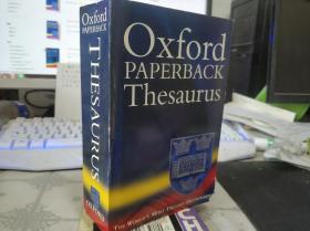 Oxford Paperback Thesaurus【英文原版书】