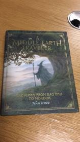 中土世界素描 美版 A Middle-Earth Traveler: Sketches from Bag End to Mordor
