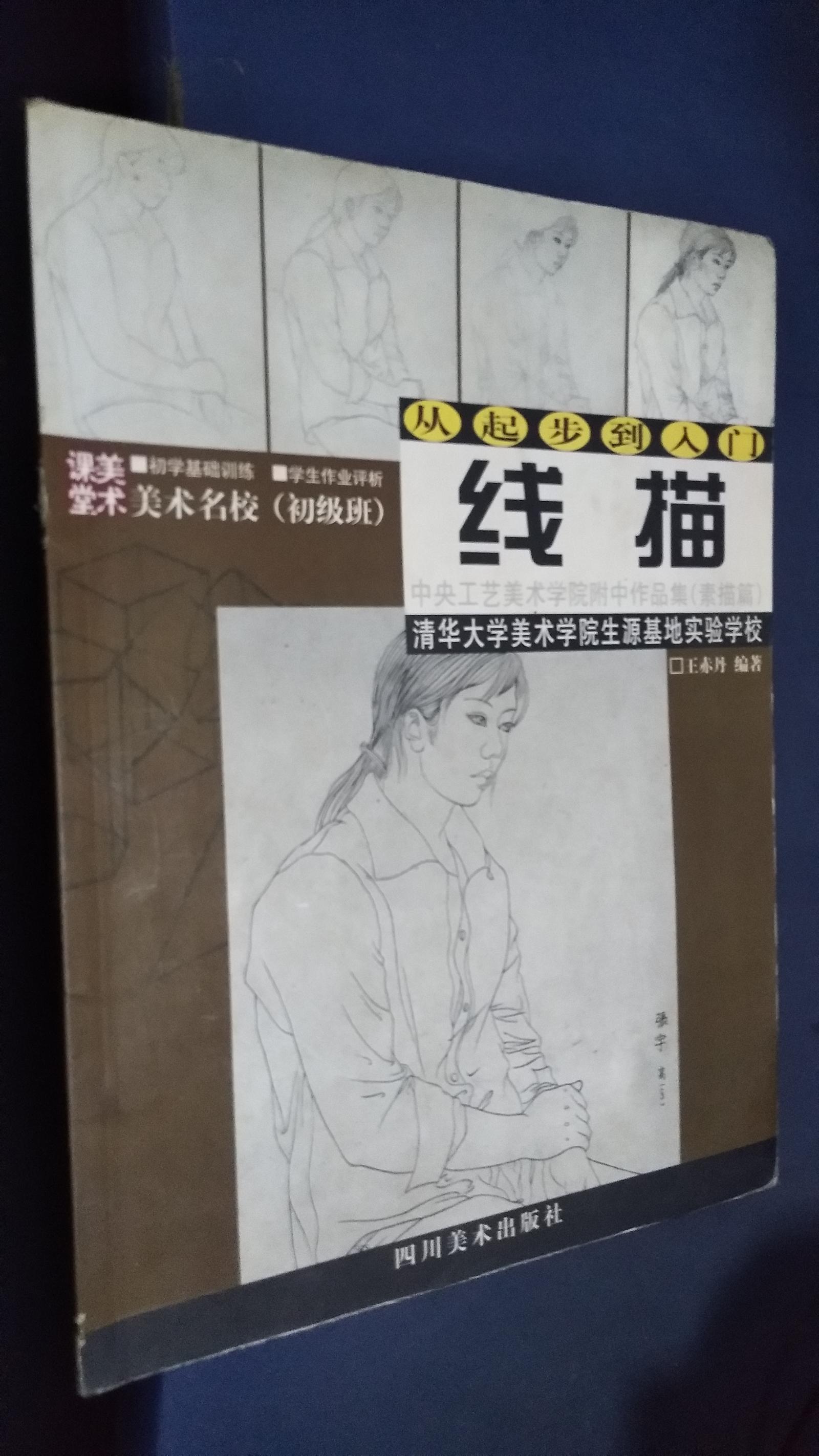 线描（中央工艺美术学院附中作品集）从起步到入门