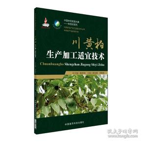 中药材种植技术书籍 川黄柏生产加工适宜技术/中药材生产加工适宜技术丛书