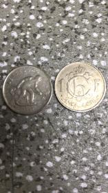 现货卢森堡1法郎硬币 50枚散装 年份随机发货 老版