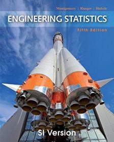 预订  Engineering Statistics  5e 英文原版 工程统计学 Douglas C. Montgomery 道格拉斯·C·蒙哥马利