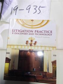 正版实拍；Litigation Practice: E-Discovery and Techn...