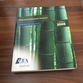 CFA program curriculum Volume 3 - Financial Statement Analysis