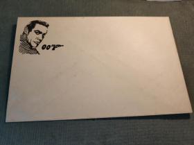 香港七十年代电影007信封一枚
