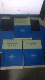 国内聚氨酯弹性体情报资料 油印本 1986年1/3/4 3本合售