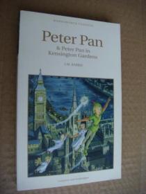 PETER PAN & Peter pan in Kensington Gardens (Complete and Unabridged) 英文原版插图本 近新大32开