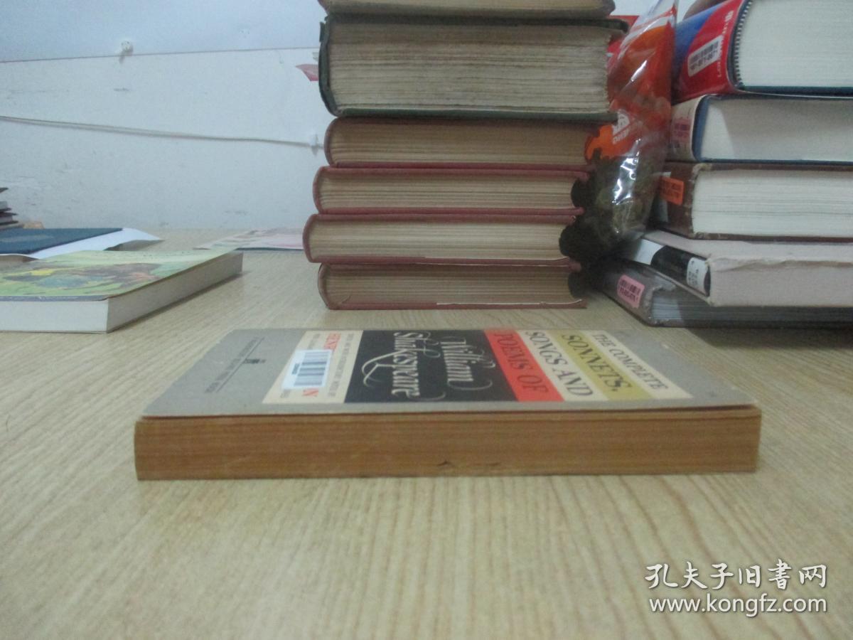 The Complete Sonnets  Songs and Poems  莎士比亚诗歌全集