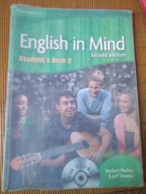 English in Mind (2nd edition) workbook 1-4 （四册合售，均含CD）