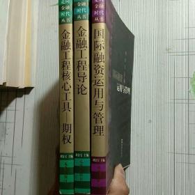 走向金融时代丛书：金融工程核心工具—期权 金融工程导论 国际融资运用与管理（三册合售）【品相略图 内页干净】现货