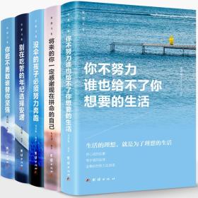 正版 致奋斗者 你不努力谁也给不了你想要的生活 将来的你一定感谢现在拼命的自己 没伞的孩子必须努力奔跑 别在吃苦的年纪选择安逸 你若不勇敢谁替你坚强 共5本 9D16c