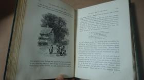 1870年 Random Truths in Common Things 经典英语散文随笔《常物枝语录》全插图本 满堂烫金装饰精装 大量雕版版画