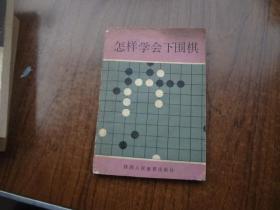 怎样学会下围棋   75品  上书口有老化痕迹 适合学习使用