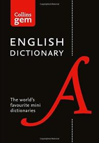 Collins English Dictionary Gem Edition: 85,000 words in a mini format (Collins Gem)