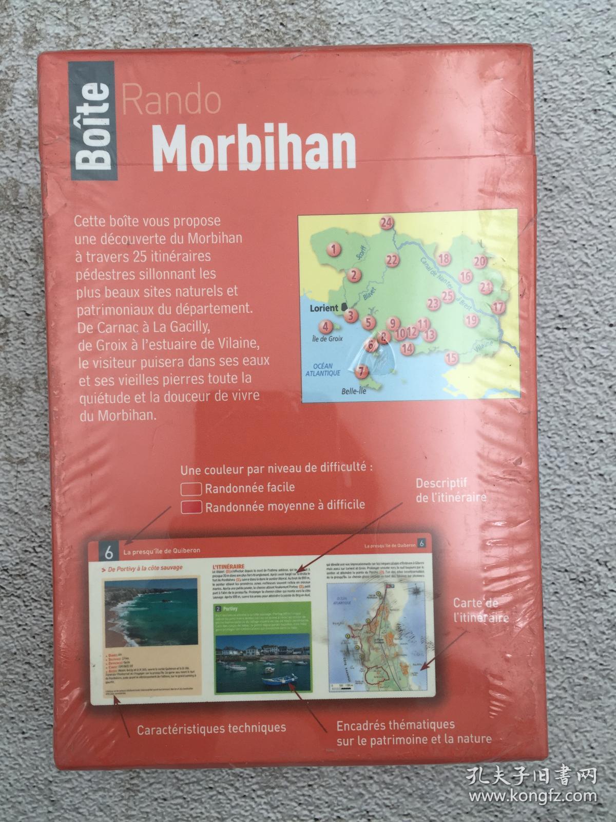 Fiches Rando Morbihan : 25 fiches rando pour découvrir les plus beaux sites du Morbihan法文