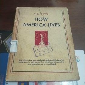 HOW AMERICA LIVES