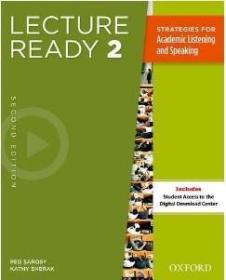 Lecture Ready Student Book 2, Second Edition (Lecture Ready Second Edition 2)