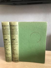 Birds of Our Country (2 Volume Set) 插图版