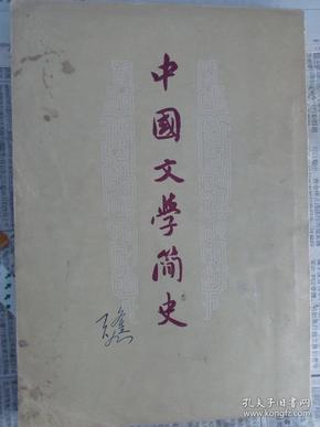 中国文学简史上册