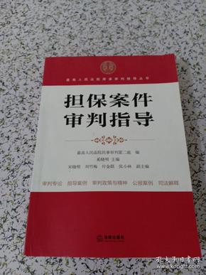 最高人民法院商事审判指导丛书：担保案件审判指导