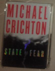 【英语原版】 State of Fear by Michael Crichton 著 精装大开本