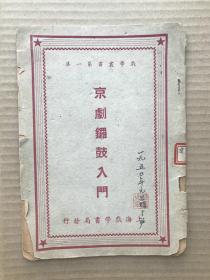 京剧锣鼓入门（戏学业书第一集）