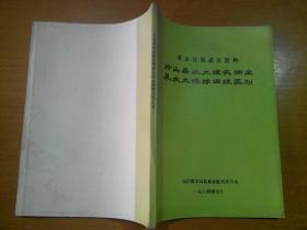 农业区划成果资料：方山县水土流失调查及水土保持治理区划