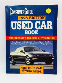 Used Car Book 1998 (Consumer Guide Used Car & Truck Book) 英文原版《二手车书1998（消费者指南二手车和卡车书）》