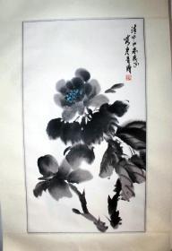 张彦青？ 80年代花卉  作者不知捡漏自鉴C