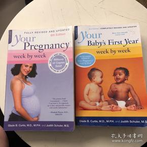 Your Pregnancy+Your Baby’s First Year（英文，两册合售，书内有字迹划线）