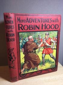 more adventures with robin hood 插图本含彩图 纸厚 23*18cm