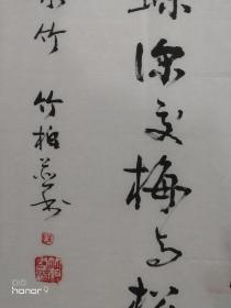 汪竹柏， 男，汉族，湖南永州人，1939年8月生。 1956年入湖南零陵师范学校，1959年后从事教育工作，1963年调入文化部门工作。 
书作清秀劲健，多次参加省市级举办的书法展览，时有作品在报刊发表。 现为湖南书法家协会理事，湖南作家协会会员，永州诗社副社长，湖南零陵地区文联秘书长。