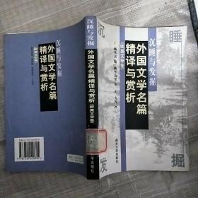 沉睡与发掘：欧美文学卷——外国文学名篇精译与赏析