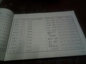 湖南农村金融职工大学同学录(1983一1992)