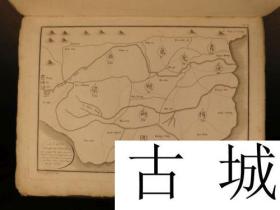 收藏版，极其珍贵  《旅途进入中国和鞑靼》版画与地图，1804年出版，精装