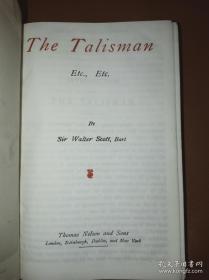 1905年- Walter Scott – The Talisman 沃尔特•司各特《护身符》全山羊皮插图本 品佳