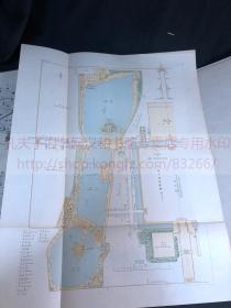 《1901 北京宫殿建筑装饰/北京皇城建筑装饰》 日英文 附图八十幅 日本明治三十九年（1906）小川一真出版 限定一千部第六号 散叶一巨册全