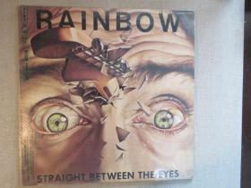 RAINBOW STRAIGHT BETWEEN THE EYES 重金属黑胶LP唱片