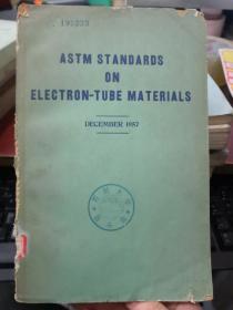 ASTM STANDARDS on electron-tube materials（货号：H121）