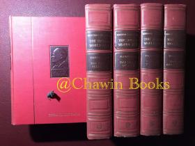 The Second World War-Winston S. Churchill, “Chartwell Edition”, 6vols (第二次世界大战回忆录（六册全）-丘吉尔，“查特韦尔庄园版本”, 红色布面精装).