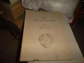 化石孢子和花粉目录 1-40 卷 40本 加1-30卷索引三本 共43本  外文版 从1957年到1976年