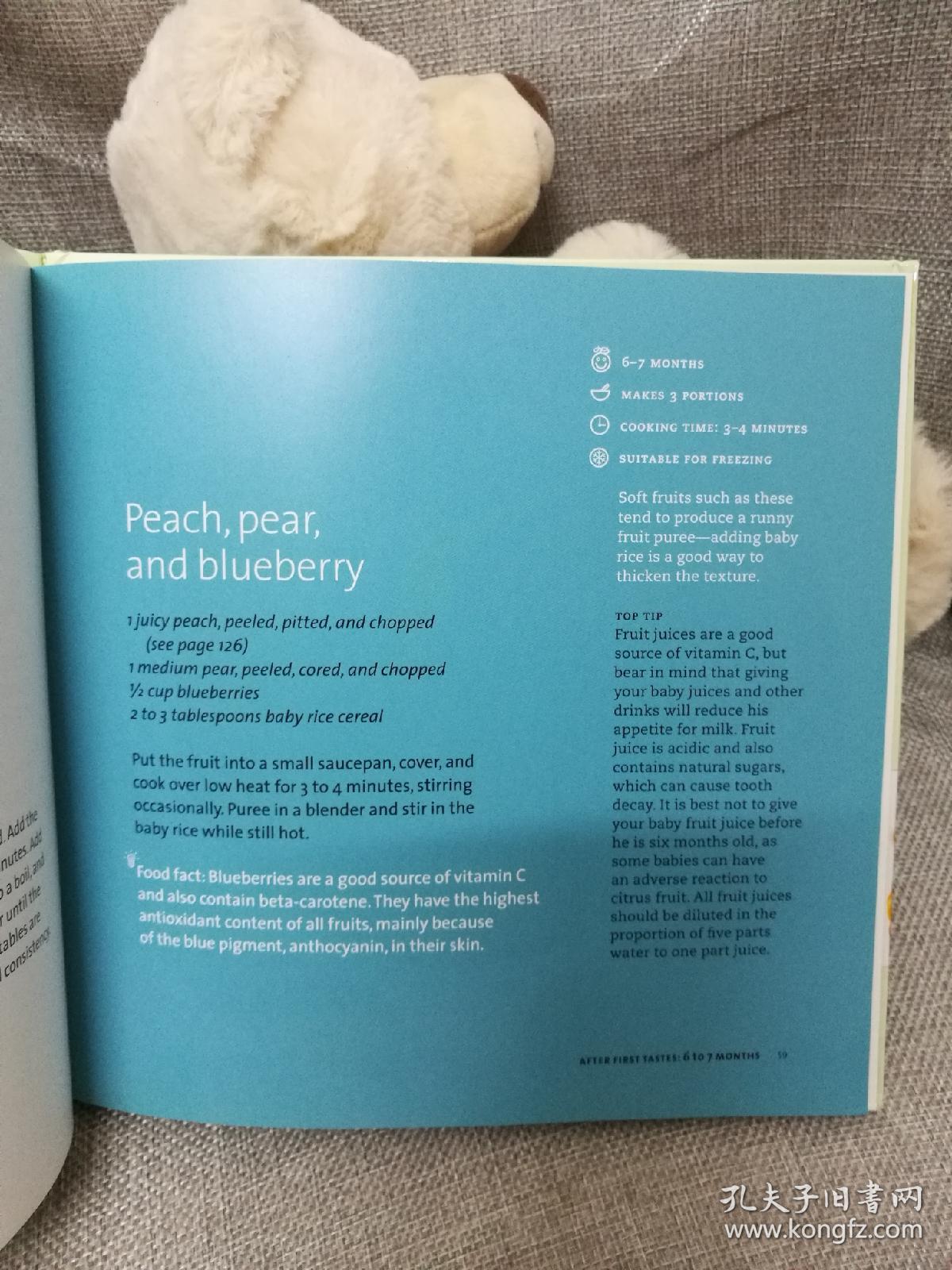 Top 100 Baby Purees：100 Quick and Easy Meals for a Healthy and Happy Baby