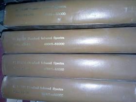 IR PRISM Standard Infrared Spectra 标准红外棱镜光谱（纯化合物）47-48 49-51 52-53 54-55（英文版）四本合售具体书名见图片